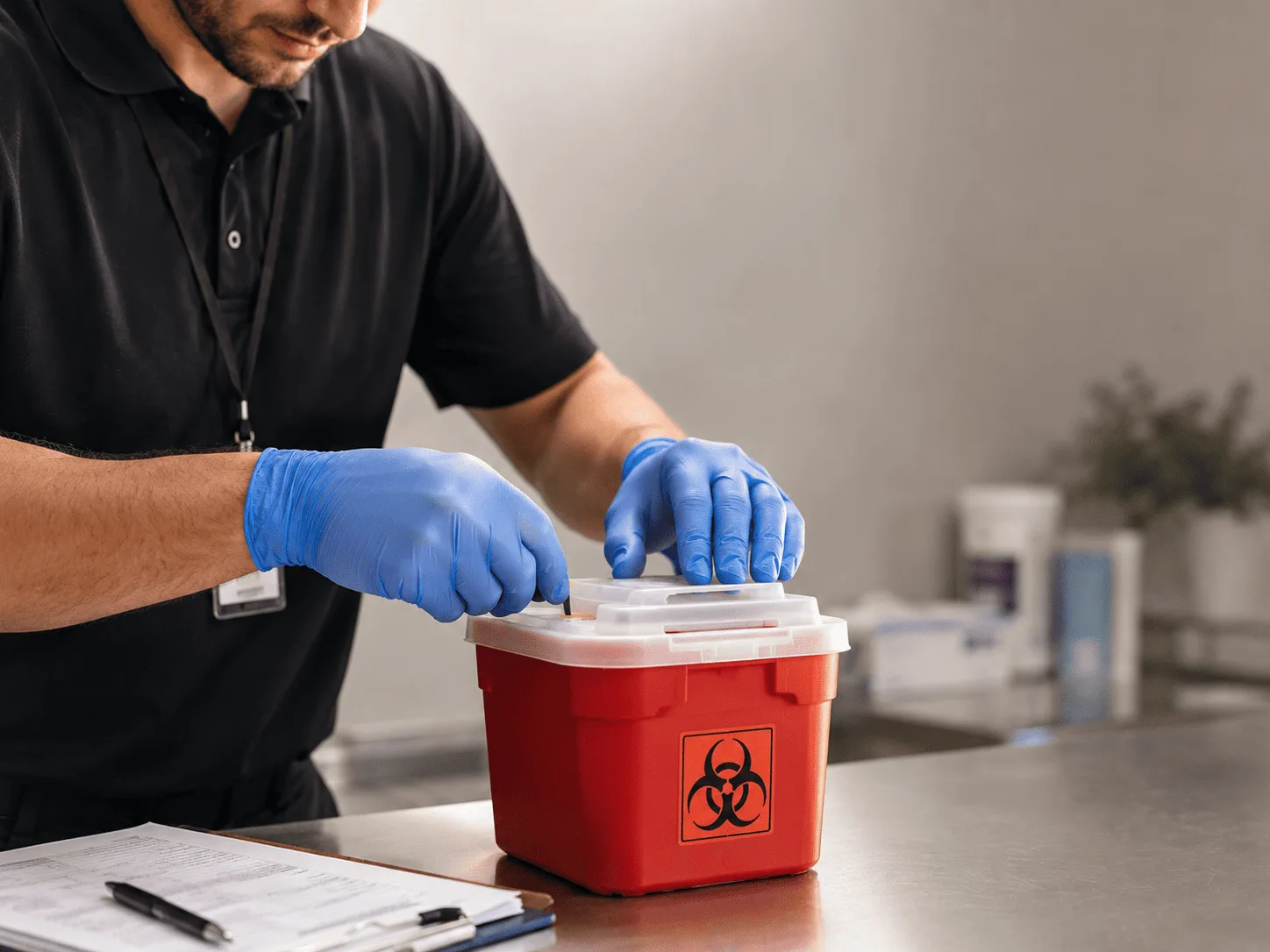 Why choose Sharps Waste Disposal in Merriman, NE